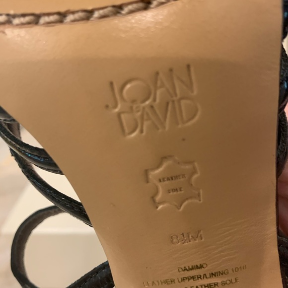 Joan & David Ladies Black Stilleto - Picture 5 of 5